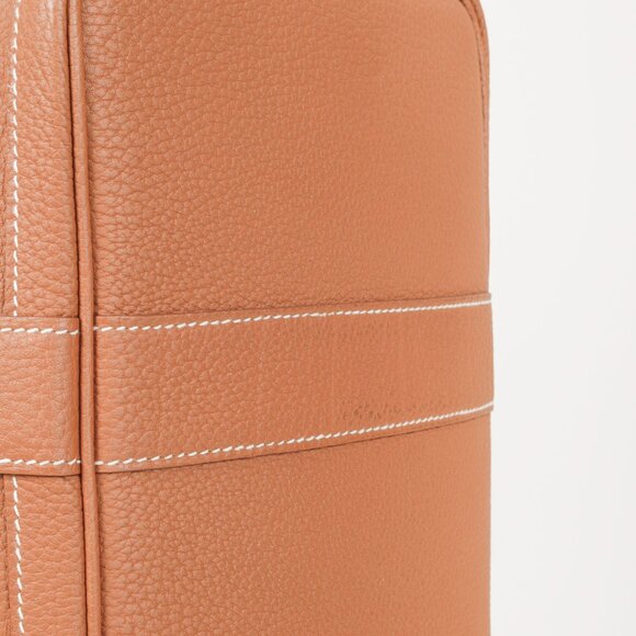 Hermes Gold Negonda Garden Party 36 Brown Leather Tote - Picture 6 of 14